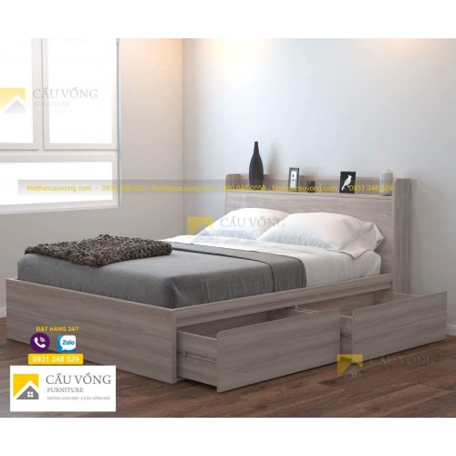 Giường ngủ có hộc kéo để đồ GCV86 Giường ngủ có hộc kéo để đồ GCV86